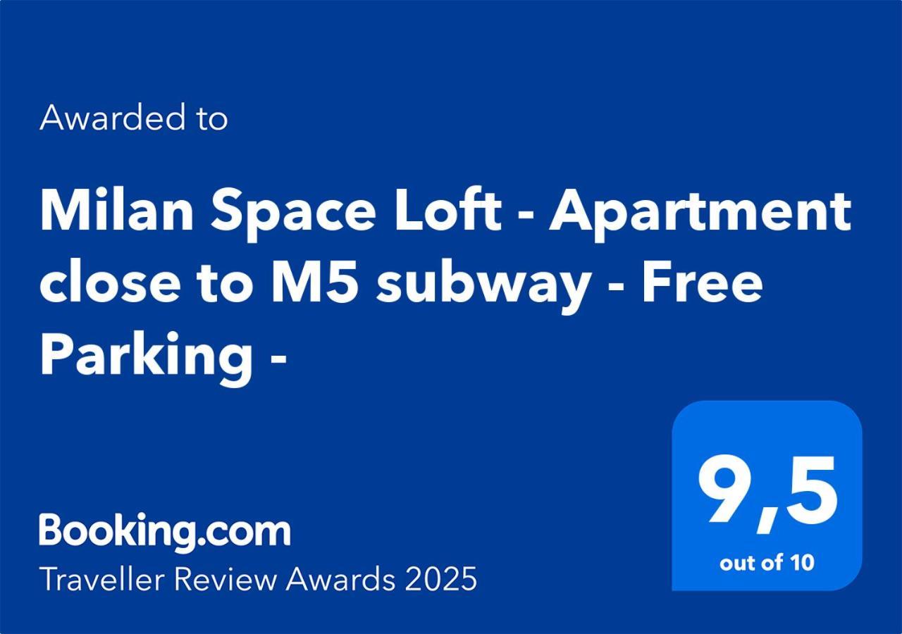 Milan Space Loft - Apartment Close To M5 Subway - Free Parking - Sky & Netflix Tv エクステリア 写真